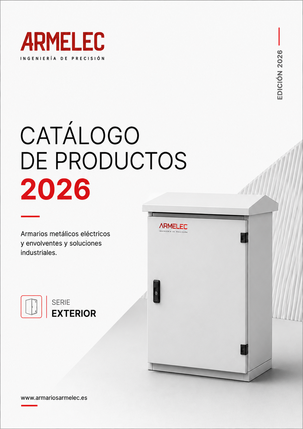 Portada del catálogo Serie Exterior